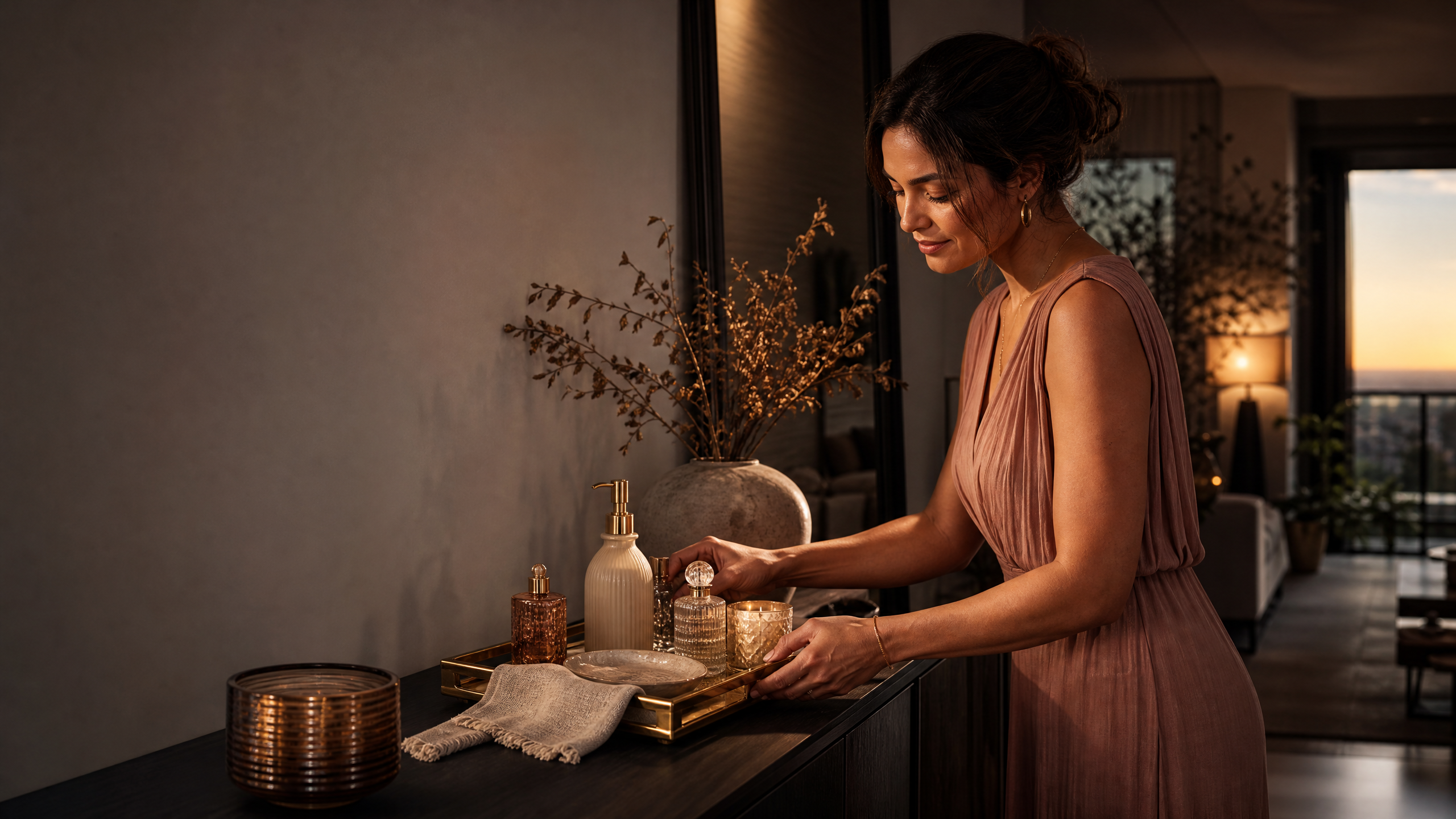 Cena editorial para Perfumaria