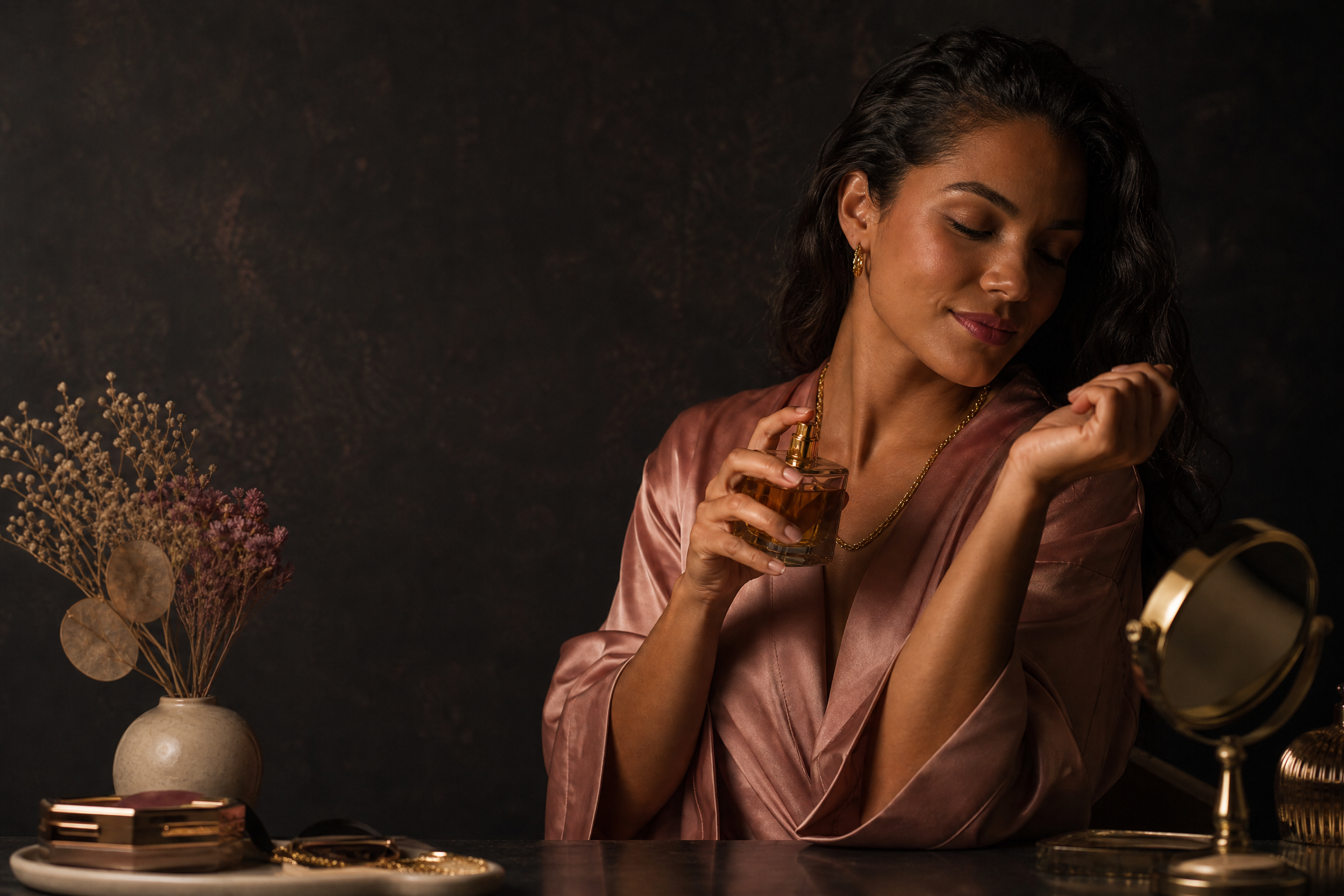 Cena editorial para Perfumaria